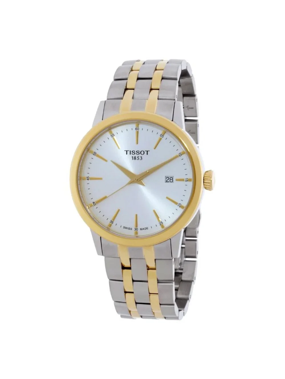 NWT Tissot Classic Dream Silver-tone Dial Men's Watch